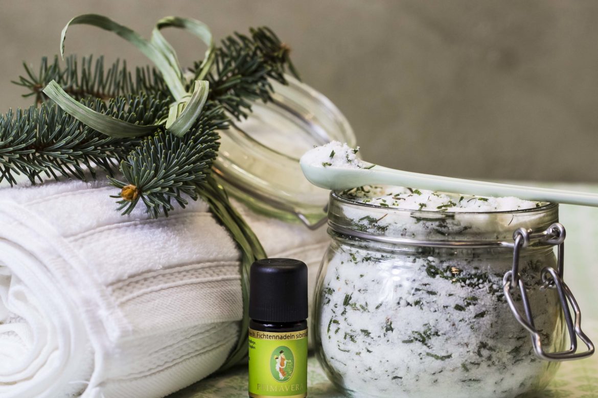 Badesalz - Fichte - Fichtennadel-Badesalz - Ätherisches Öl