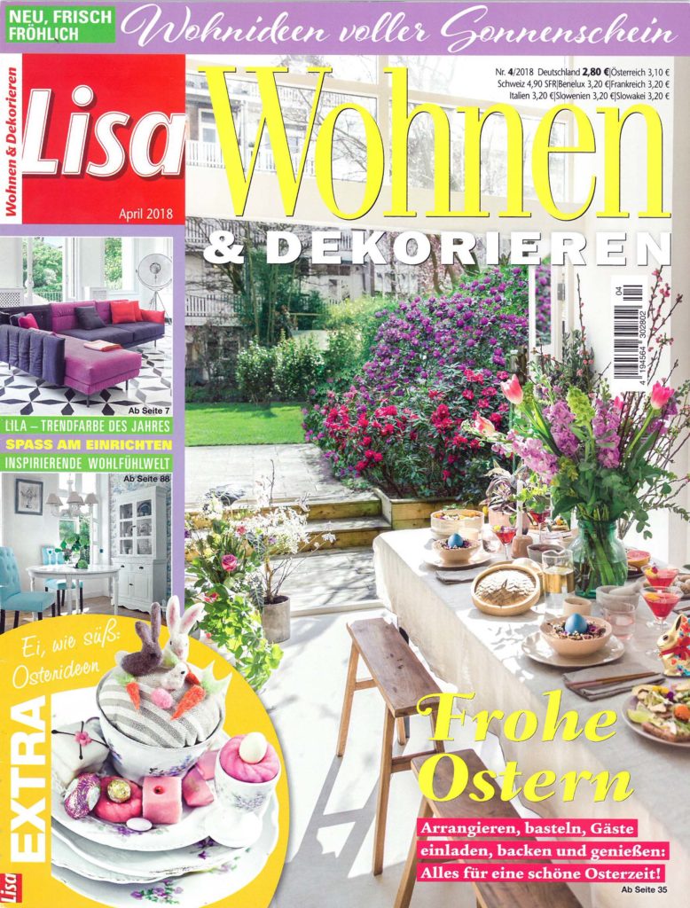 Lisa Wohnen & Dekorieren Nr. 4/2018 Cover